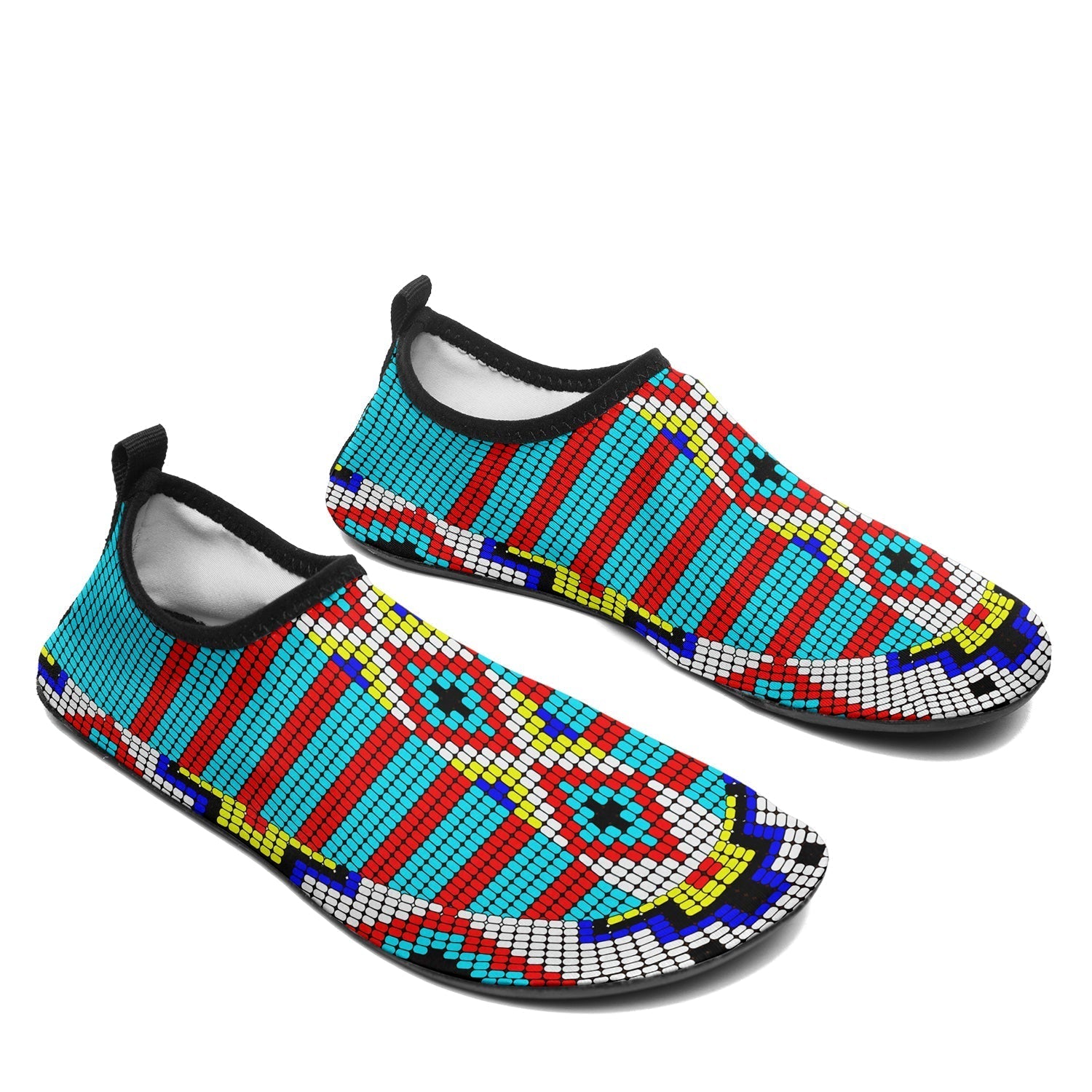 Kids Traditional Powwow 09 Sockamoccs Slip On Shoes