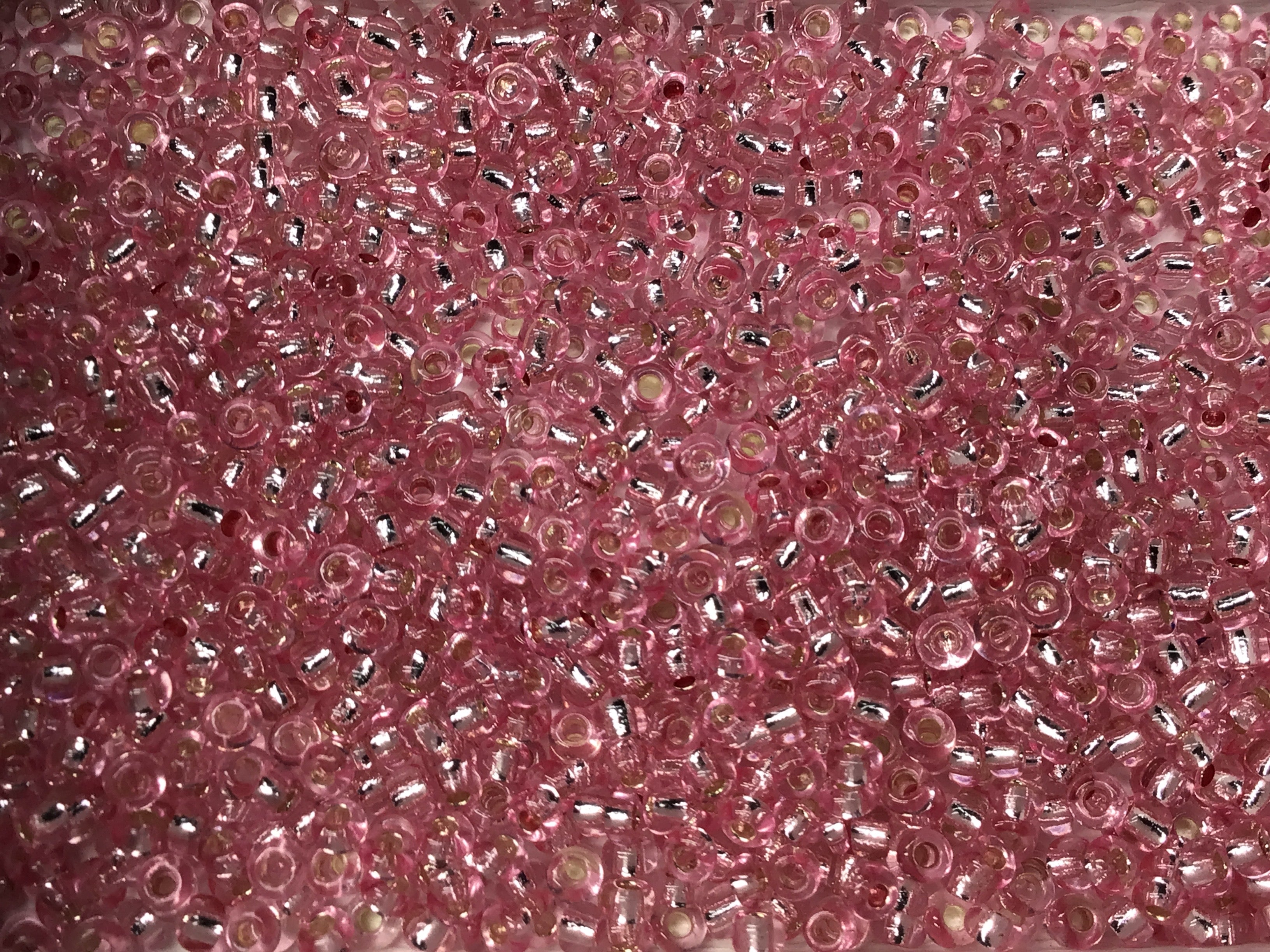 Silver Lined RR Seed Beads Size 11/0 - Silk