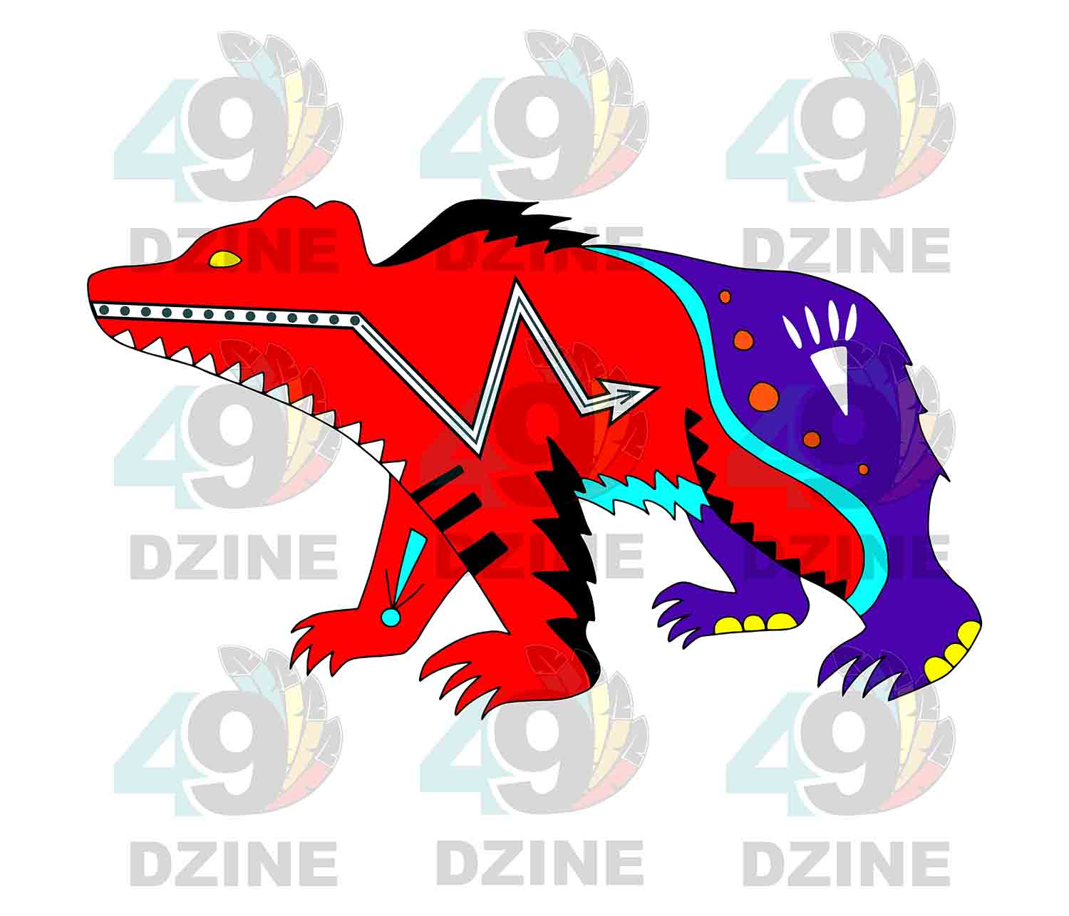 Ledger Bear 2 UV Sticker