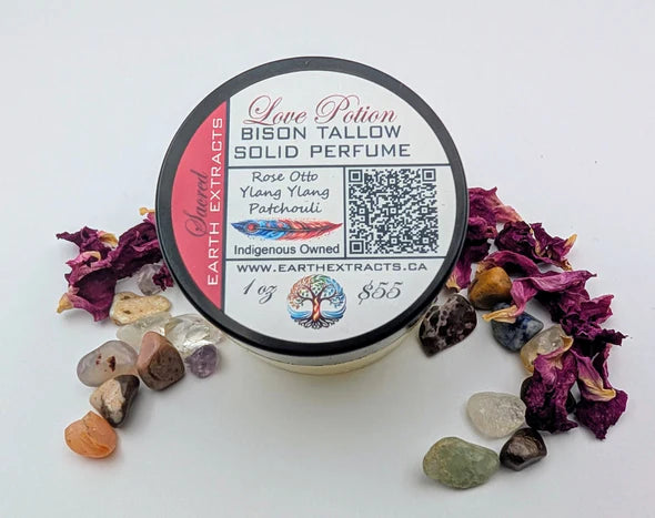 Earth Extracts Love Potion Bison Tallow Perfume
