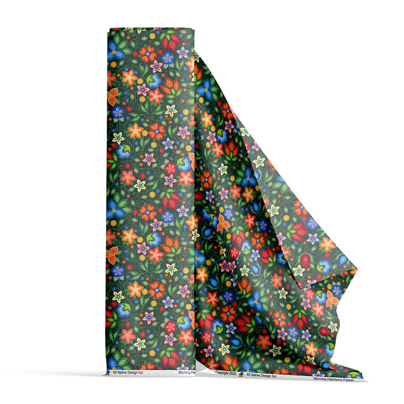 Morning Harmony Forest Cotton Poplin