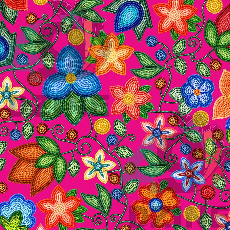 Morning Harmony Pink Cotton Poplin