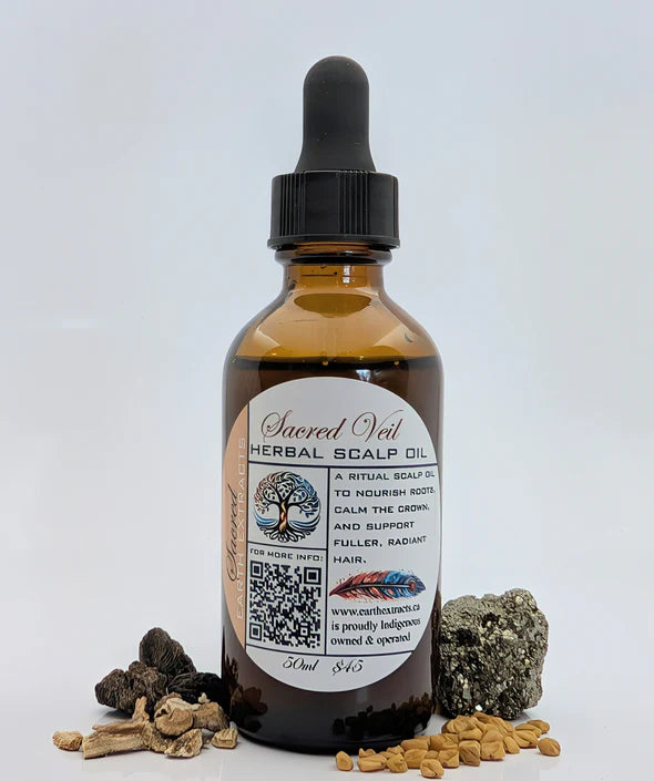 Earth Extracts Sacred Veil Herbal Scalp Oil