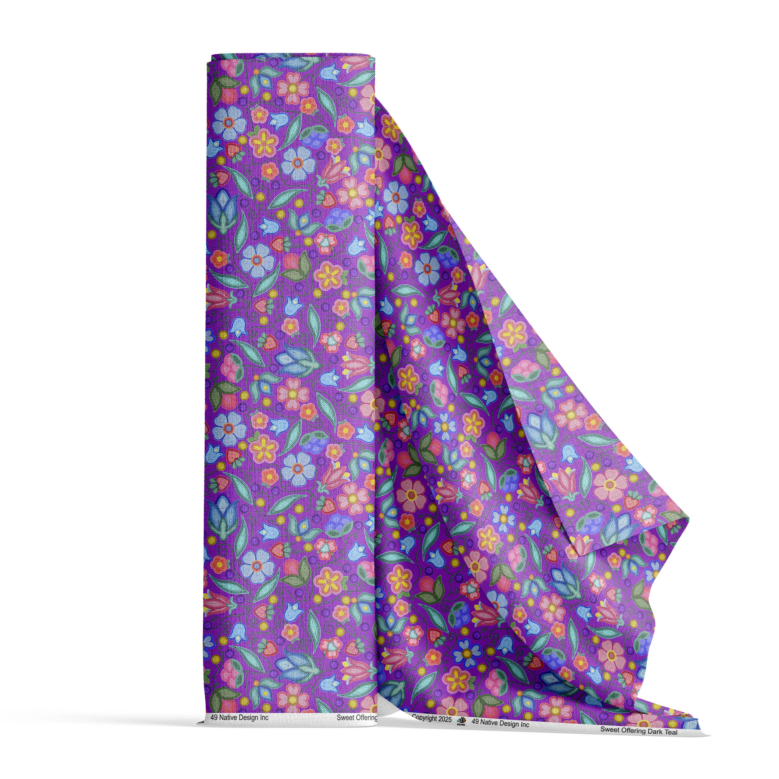 Sweet Offering Purple Cotton Poplin
