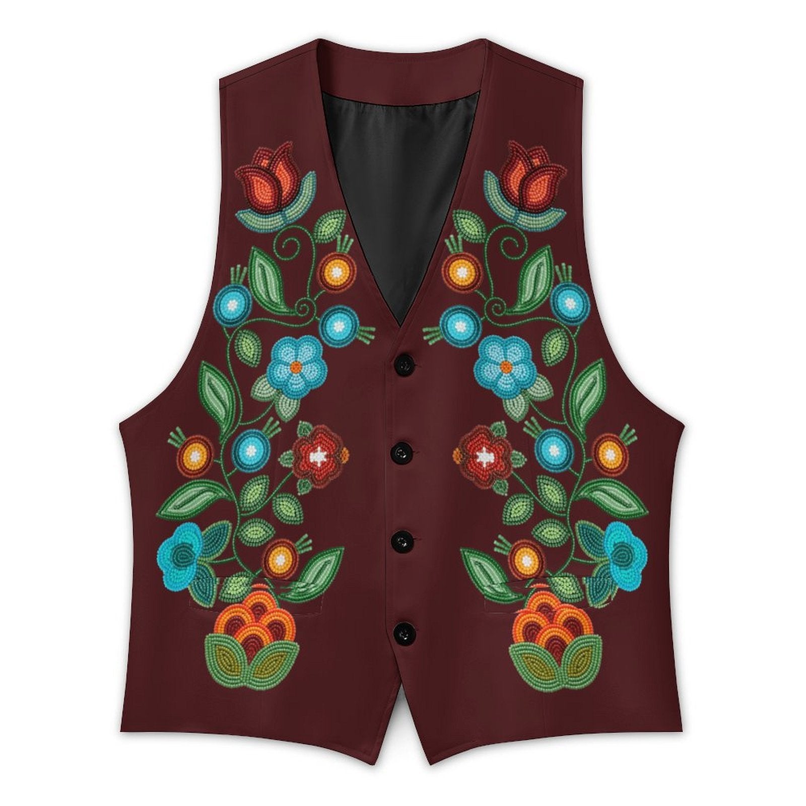 Prairie Fire Petals Version 1 Vest