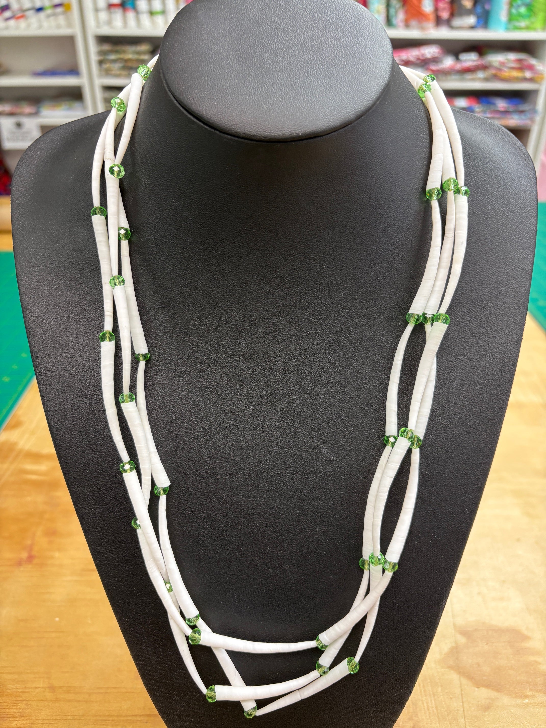 3 Strand Dentallium Necklace