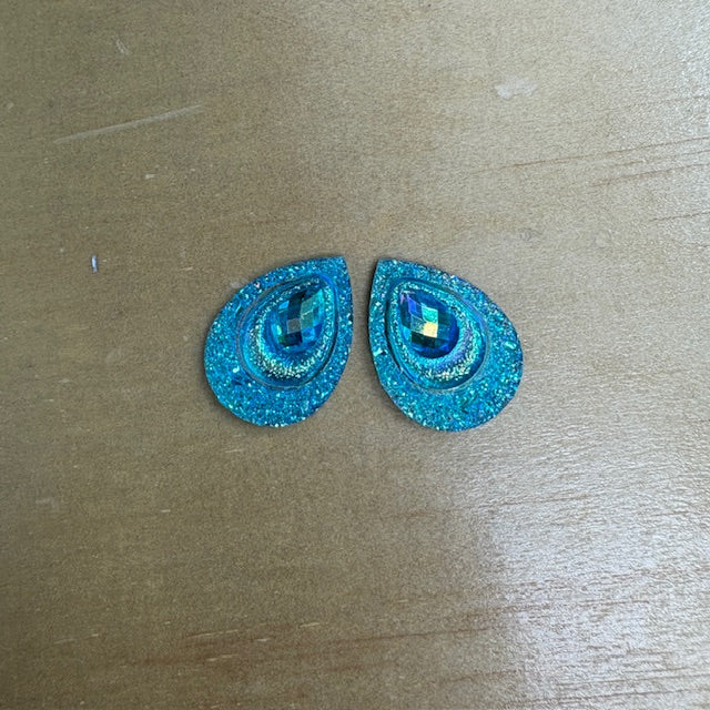 Teardop Cabochons Set of 2