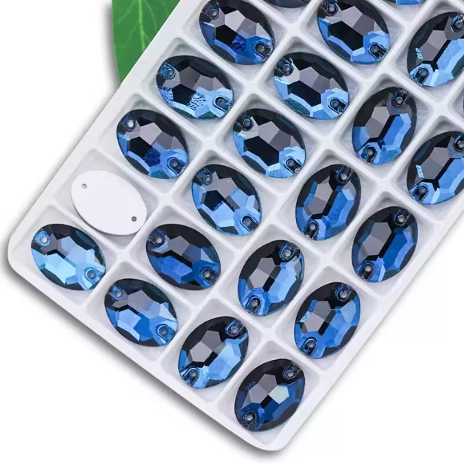 Rhinestone Cabochons AB Finish 24MM