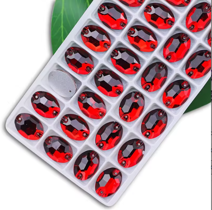 Rhinestone Cabochons AB Finish 24MM