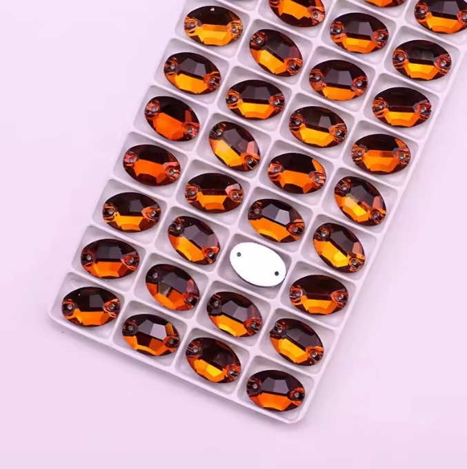 Rhinestone Cabochons AB Finish 24MM