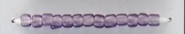 Transparent Seed Beads Size 11/0 - Orchid