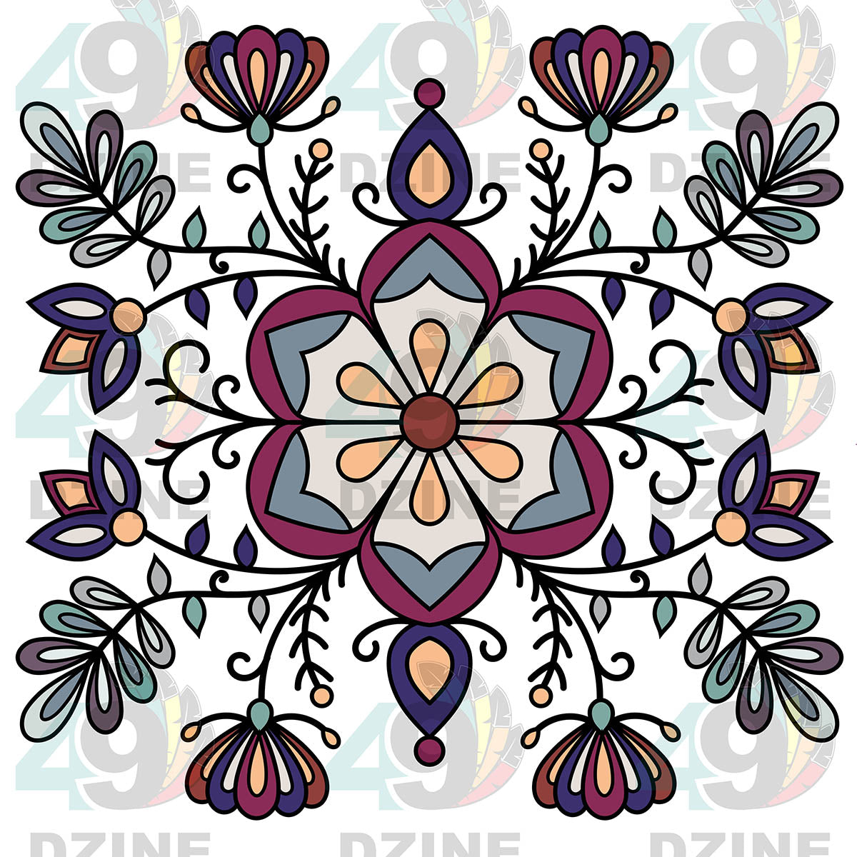 Aurora Petal Glow Various Sizes