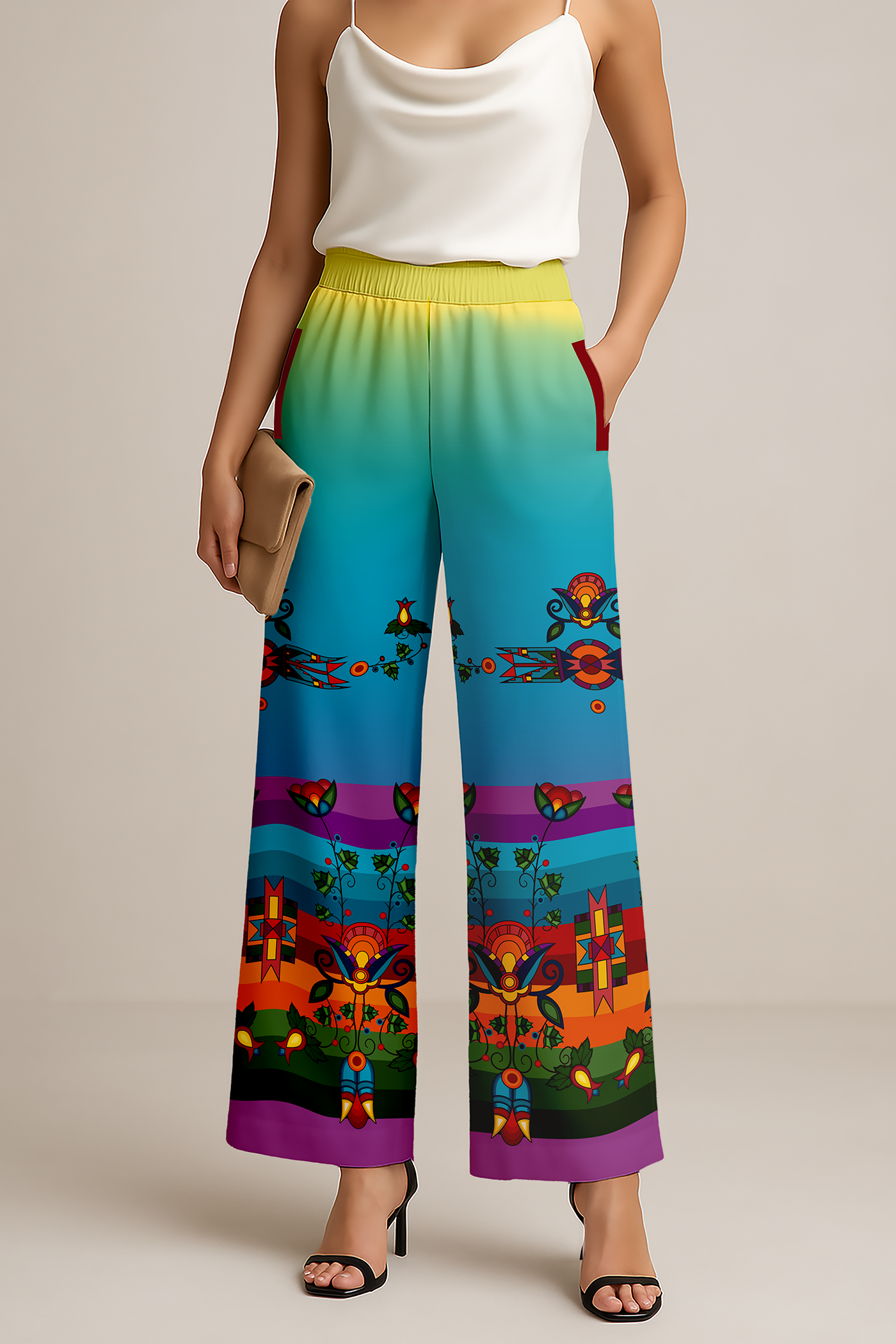 Woodland Floral Pants