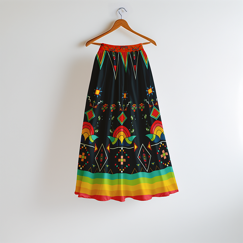 Horizon Blossom  Dark Skirt