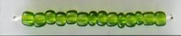 Transparent Seed Beads Size 11/0 - Fern