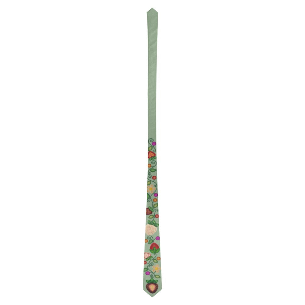 Berry Rites Sage Tie