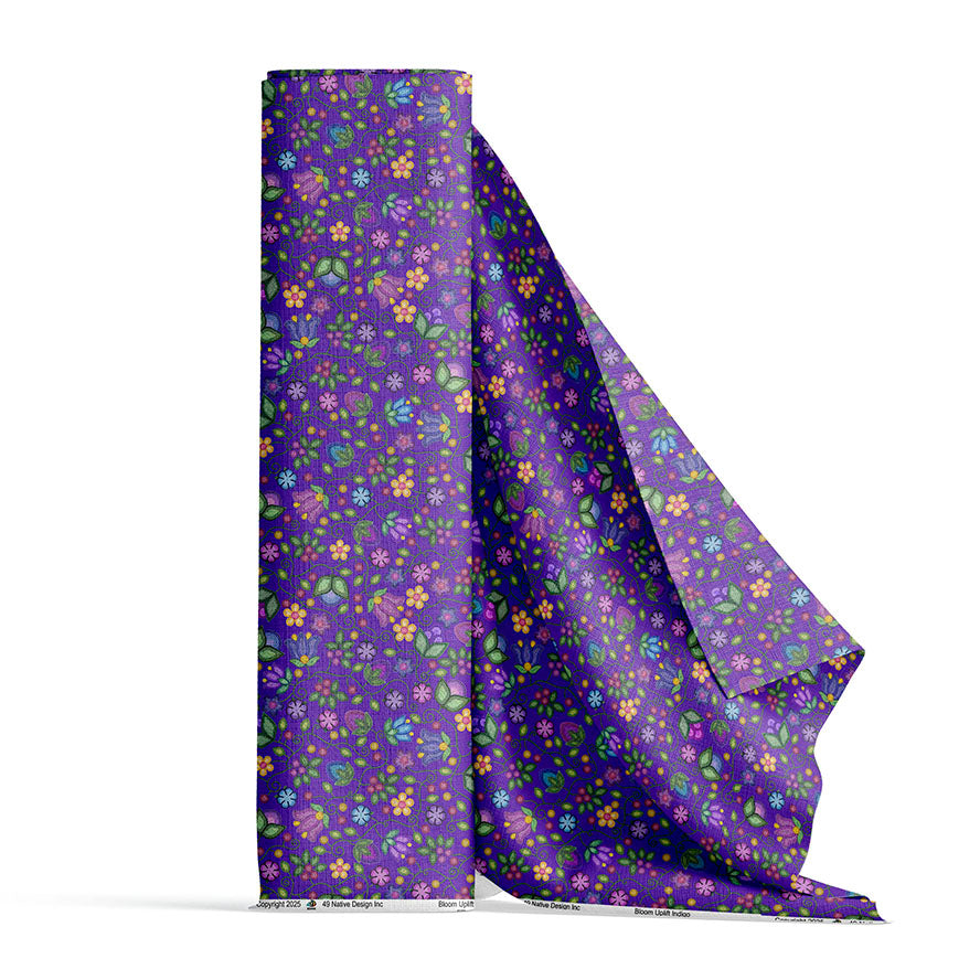 Bloom Uplift Indigo Cotton Poplin