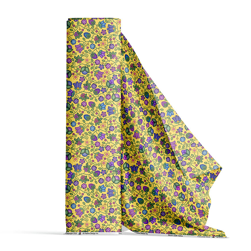 Bloom Uplift Yellow Cotton Poplin