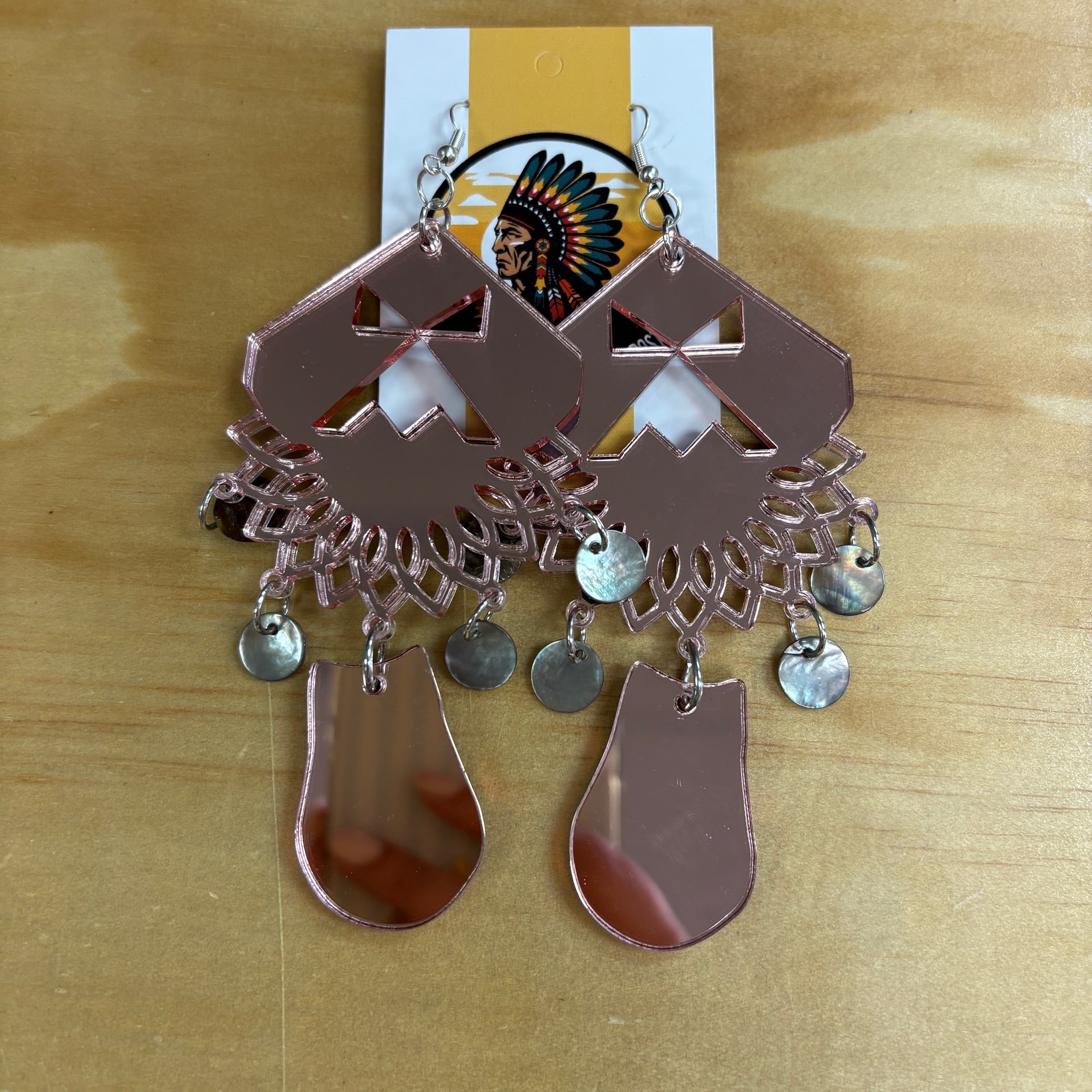 Acrylic Dangle Earrings