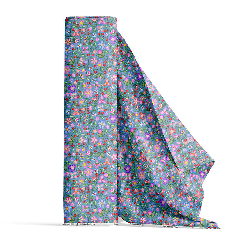 Petal Harmony River Cotton Poplin