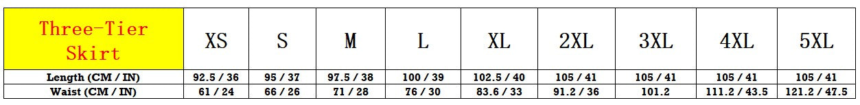 Aurora Blooms Three Tier Skirt