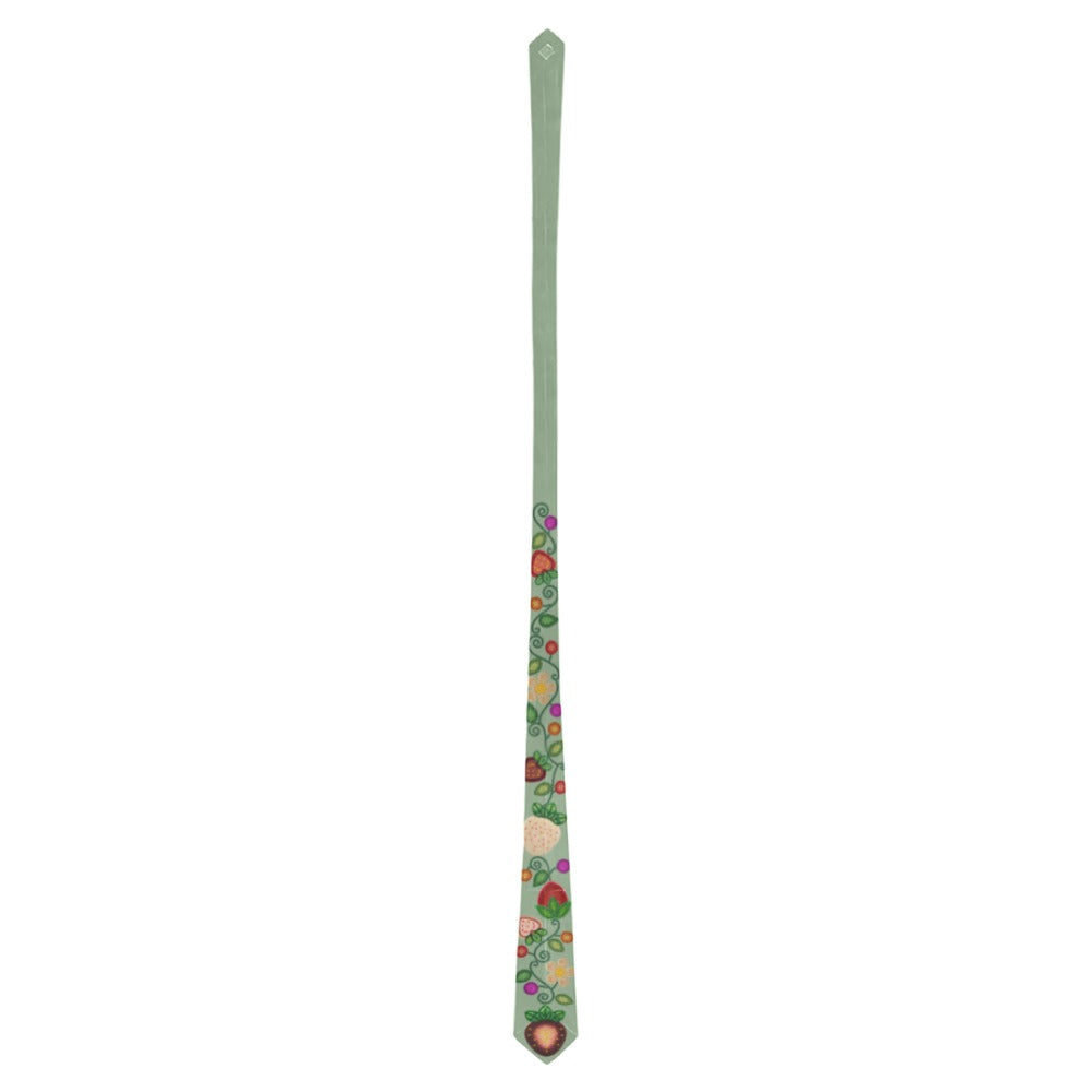 Berry Rites Sage Tie